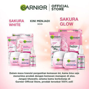 Skincare Garnier Sakura Glow Skin Barrier Daily Set
